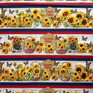 Semaninha Girassol 0,55x1,50 + 0,33x1,50cm