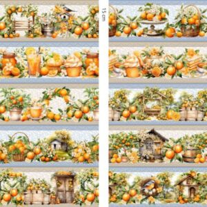 Orange Village IG 0.55cmX1.50mt