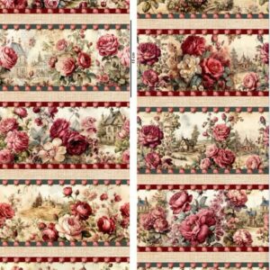 Rosas Vintage IG 0.55cmX1.50mt