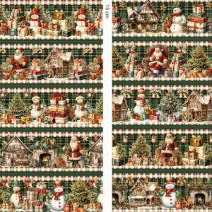 Vila do Papai Noel IG 0.55cmx1.50mt