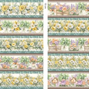 Flores Amarelo IG 0.55cmX1,50mt