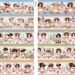 Jardim das Margaridas IG 0.55cmX1.50mt