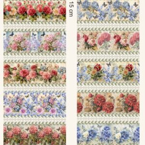 Vintage Flower PM 0.55cmX1.50mt