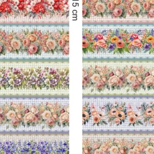 Floral RV 0.55cmX1.50mt