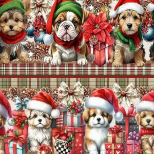 Natal dos Cachorrinhos TB 0.55cmX1.50mt