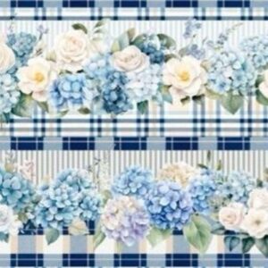 Florata Blue 0.55cmX1.50mt