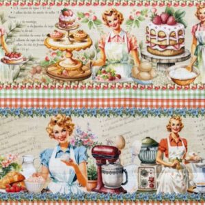 Cozinha Retrô PN 0.55cmX1.50mt