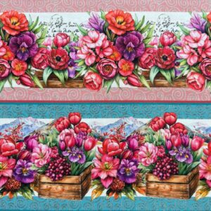 Arranjo de Flores RV 0.55cmX1.50mt