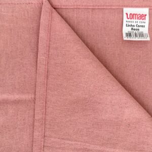 Pano de Copa Luxo Rosa Lomaer 50cmX0.70cm