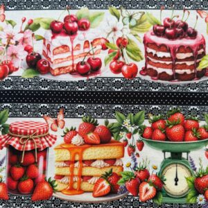 Frutas Vermelhas PN 0.55cmX1.50mt