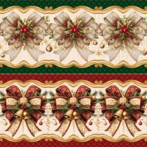 Laços de Natal PM 0.55cmx1.50mt
