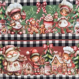 Pavê de Natal IG 0.55cmX1.50mt